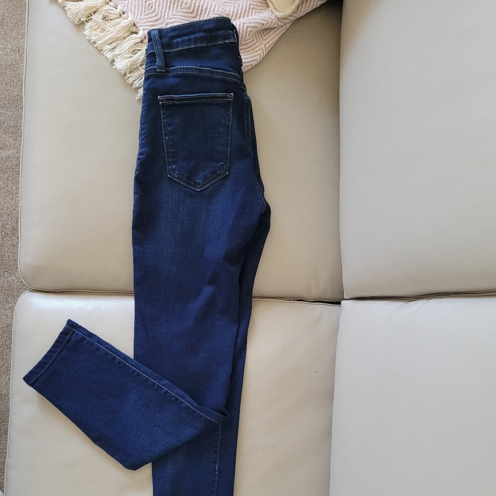 Just Black Denim | Slim Straight | Size 27 | Dark color